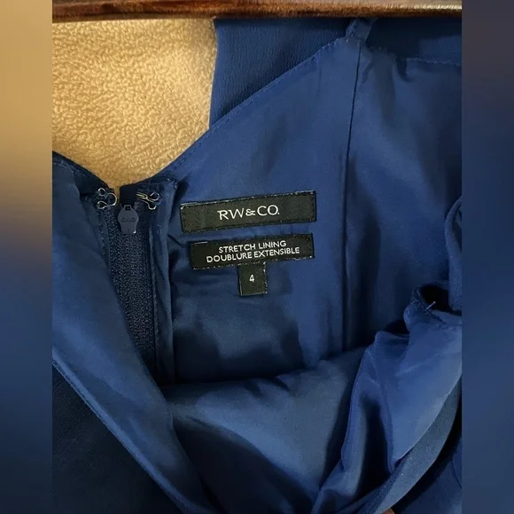 R&W Co. blue jumpsuit - Picture 4 of 9